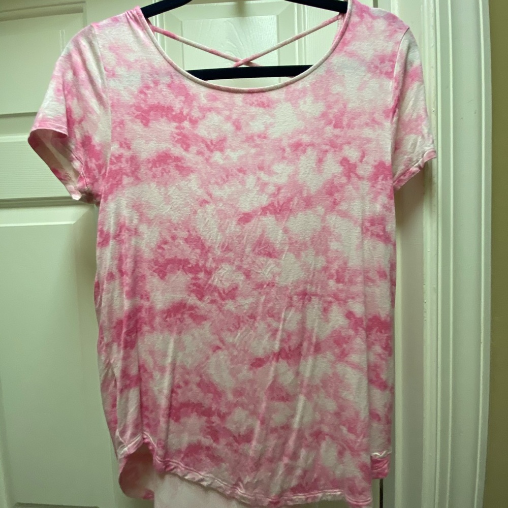 Tie Dye Short Sleeve Shirt - Hollister